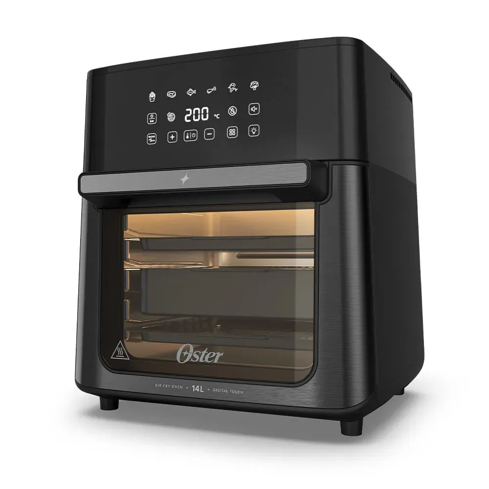 Fritadeira Oven Fryer 14L Oster Digital Touch 3 em 1