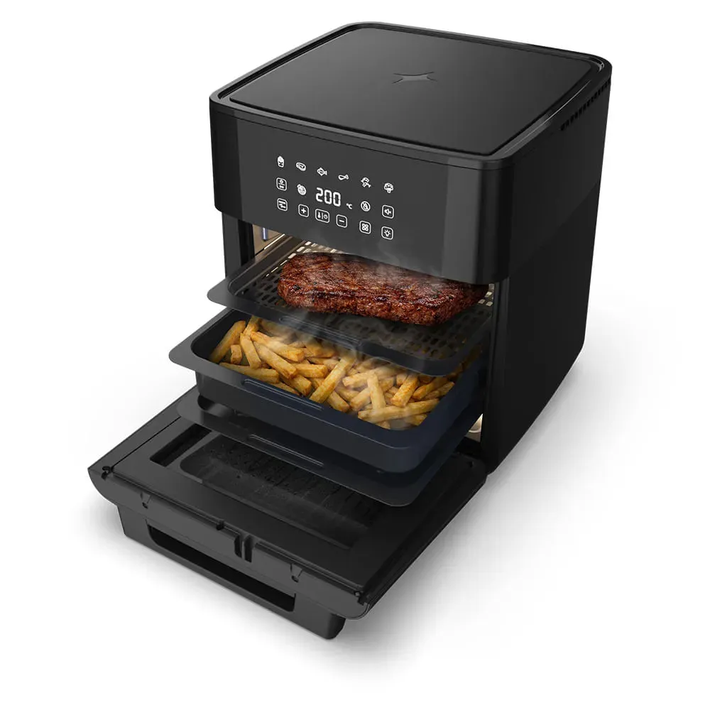 Fritadeira Oven Fryer 14L Oster Digital Touch 3 em 1