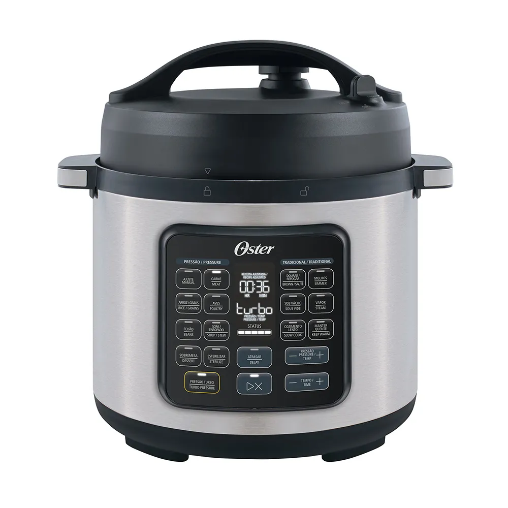 Panela de Pressão Elétrica Turbo 5,7L Oster